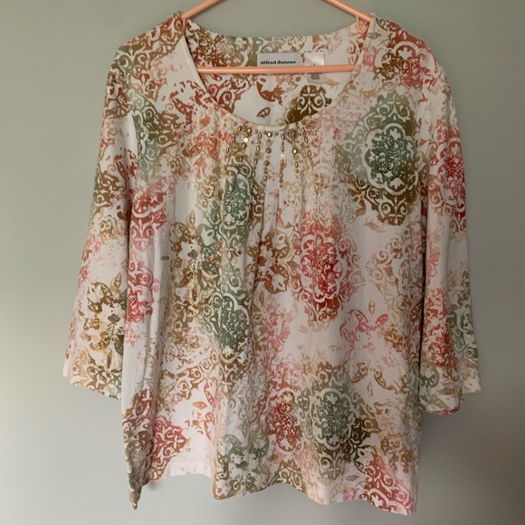 alfred dunner Top - Picture 1 of 4